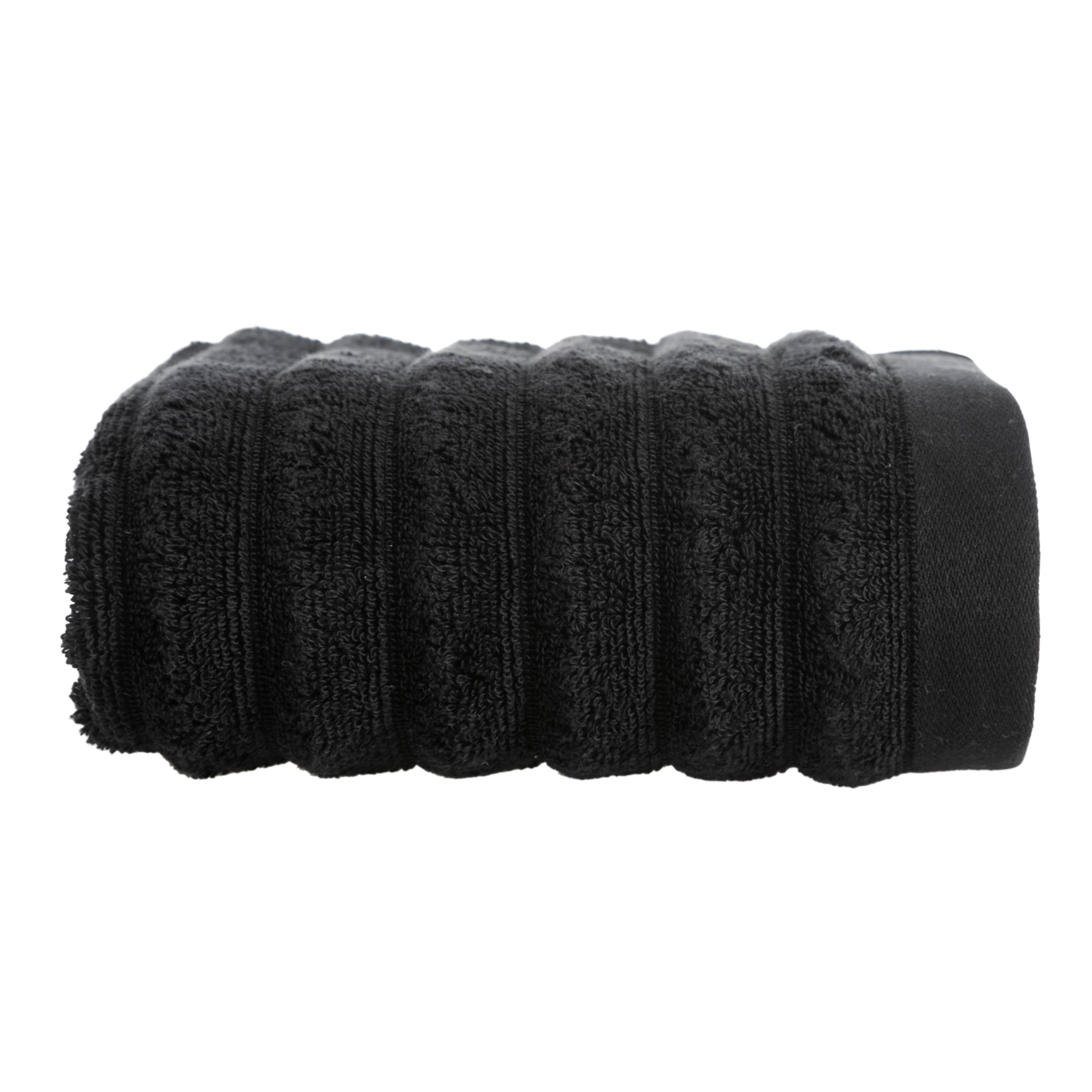 STELLA YÜZ HAVLUSU SİYAH 50X80