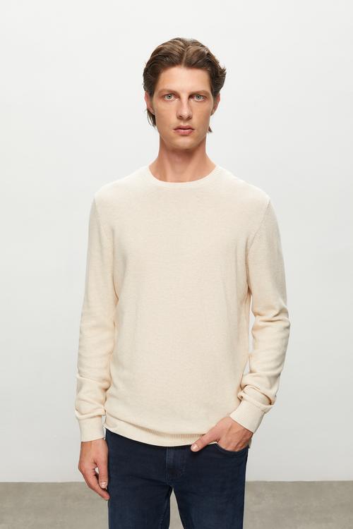  BİSİKLET YAKA TRİKO KAZAK