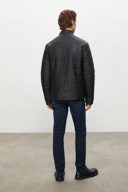  DERİ GÖRÜNÜMLÜ CEKET