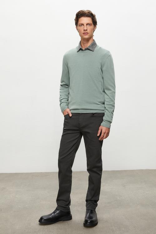  BİSİKLET YAKA TRİKO KAZAK