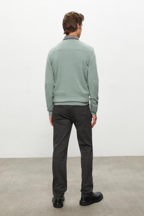  BİSİKLET YAKA TRİKO KAZAK