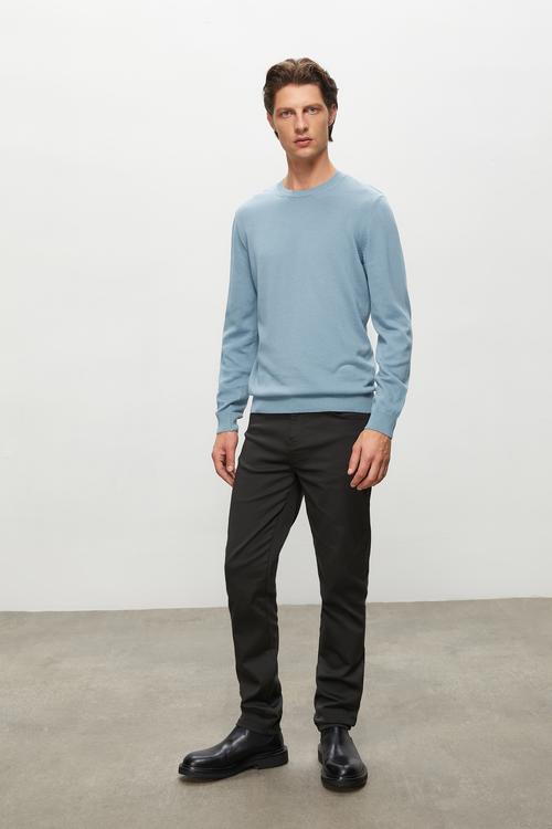  BİSİKLET YAKA TRİKO KAZAK