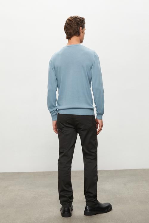  BİSİKLET YAKA TRİKO KAZAK