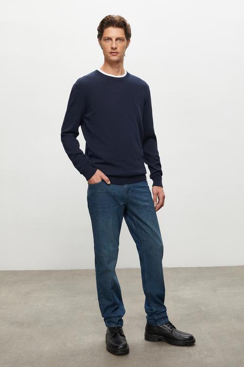  BİSİKLET YAKA TRİKO KAZAK