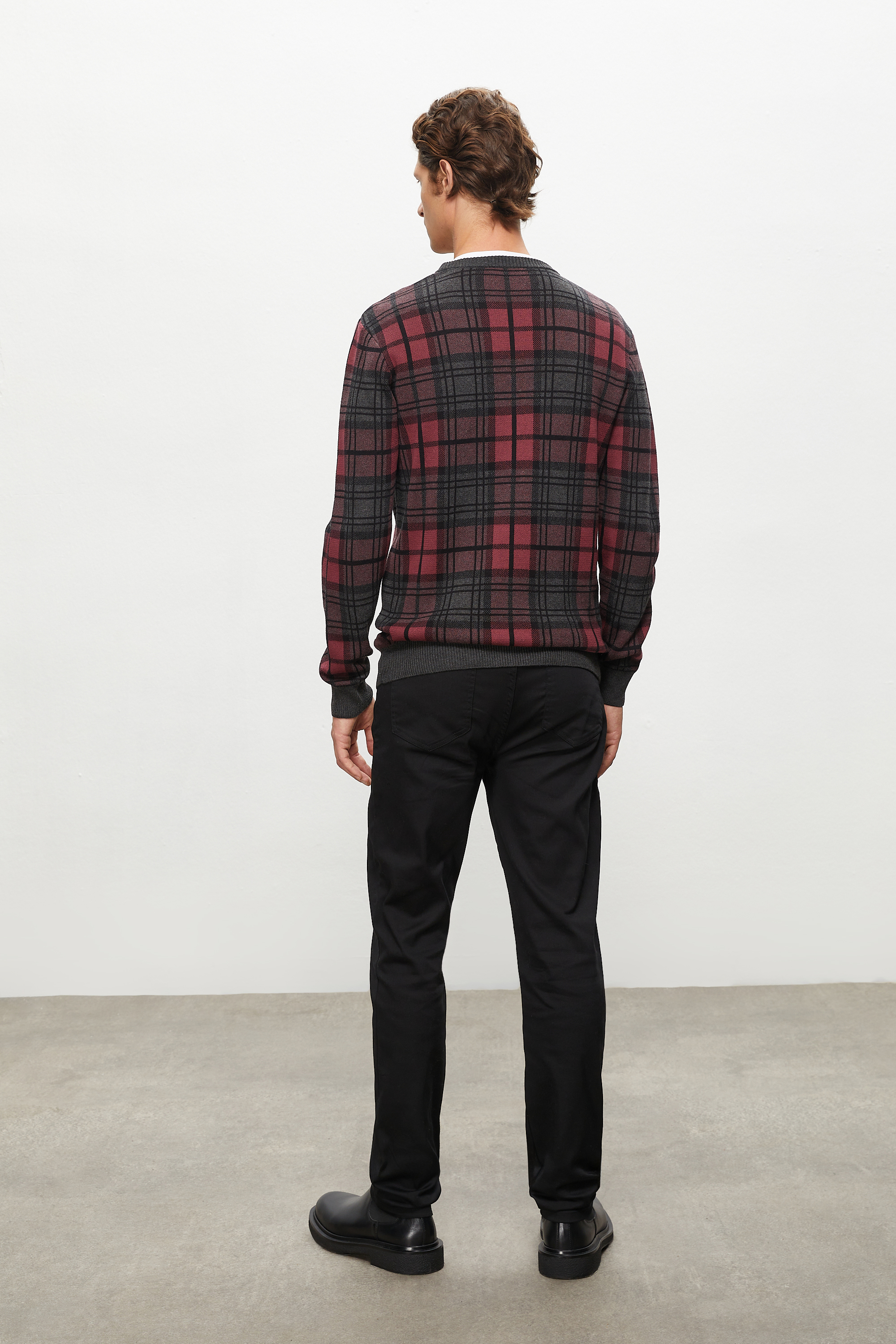 EKOSELİ BİSİKLET YAKA TRİKO KAZAK