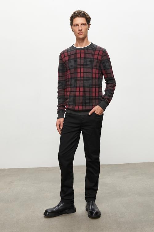  EKOSELİ BİSİKLET YAKA TRİKO KAZAK