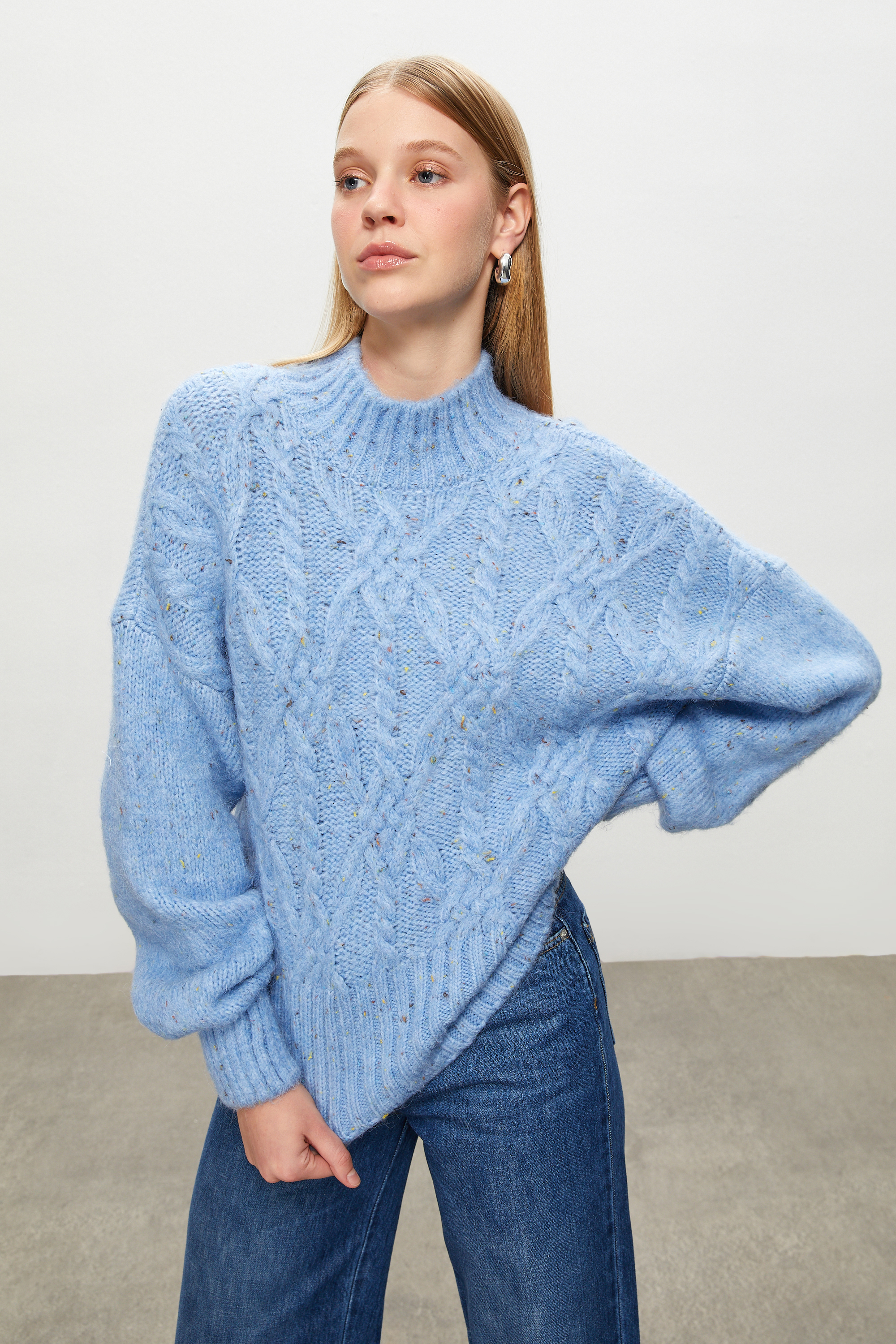 SAÇ ÖRGÜ TRİKO KAZAK