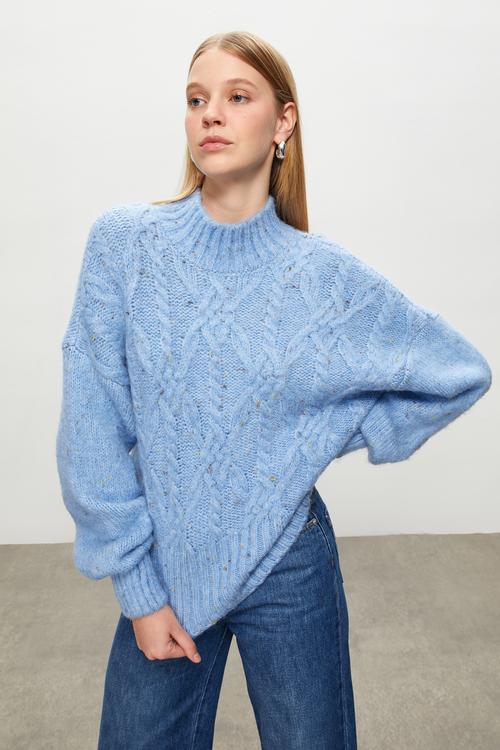  SAÇ ÖRGÜ TRİKO KAZAK