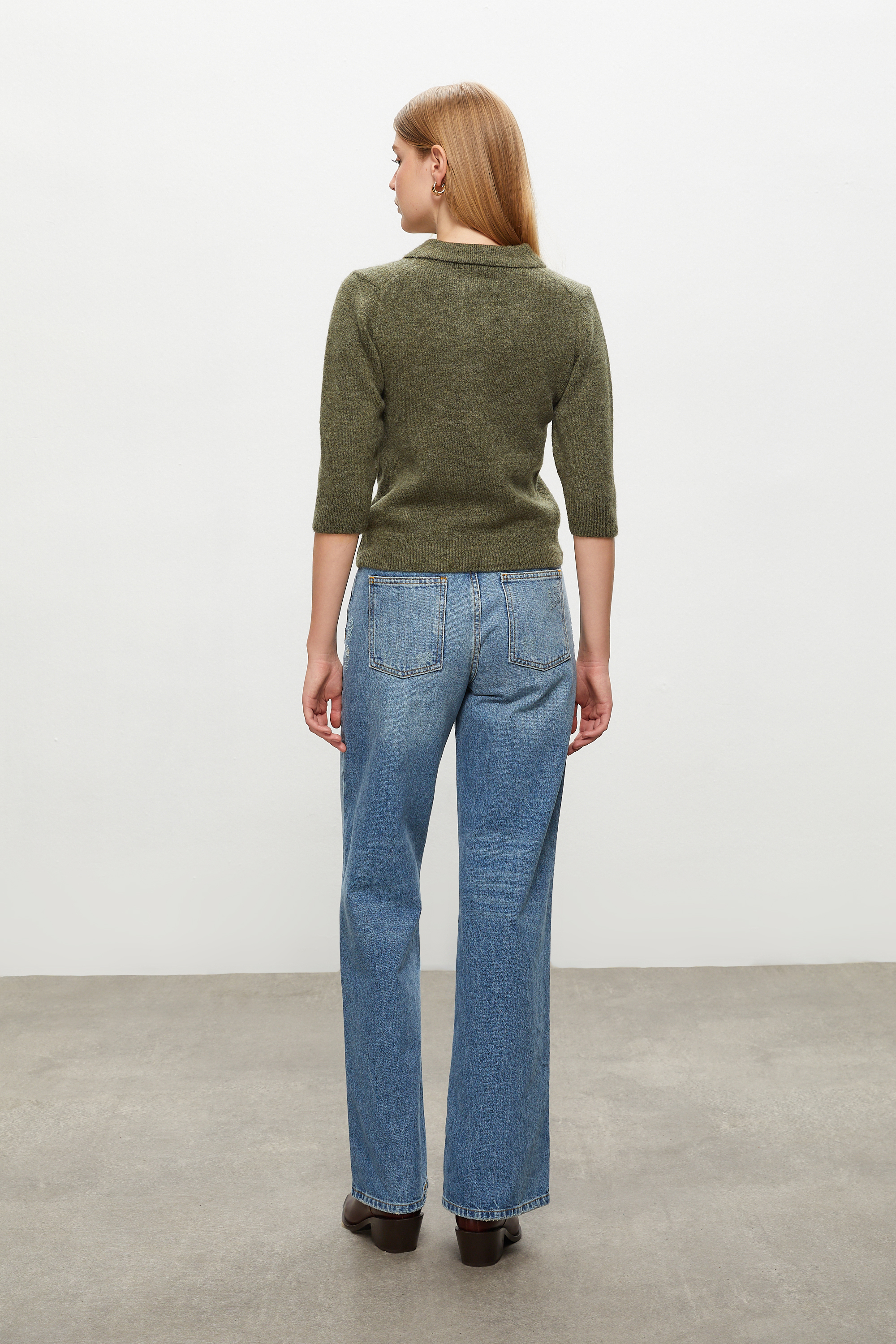 POLO YAKA TRİKO KAZAK