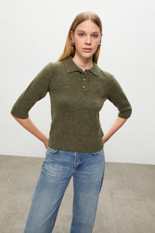  POLO YAKA TRİKO KAZAK