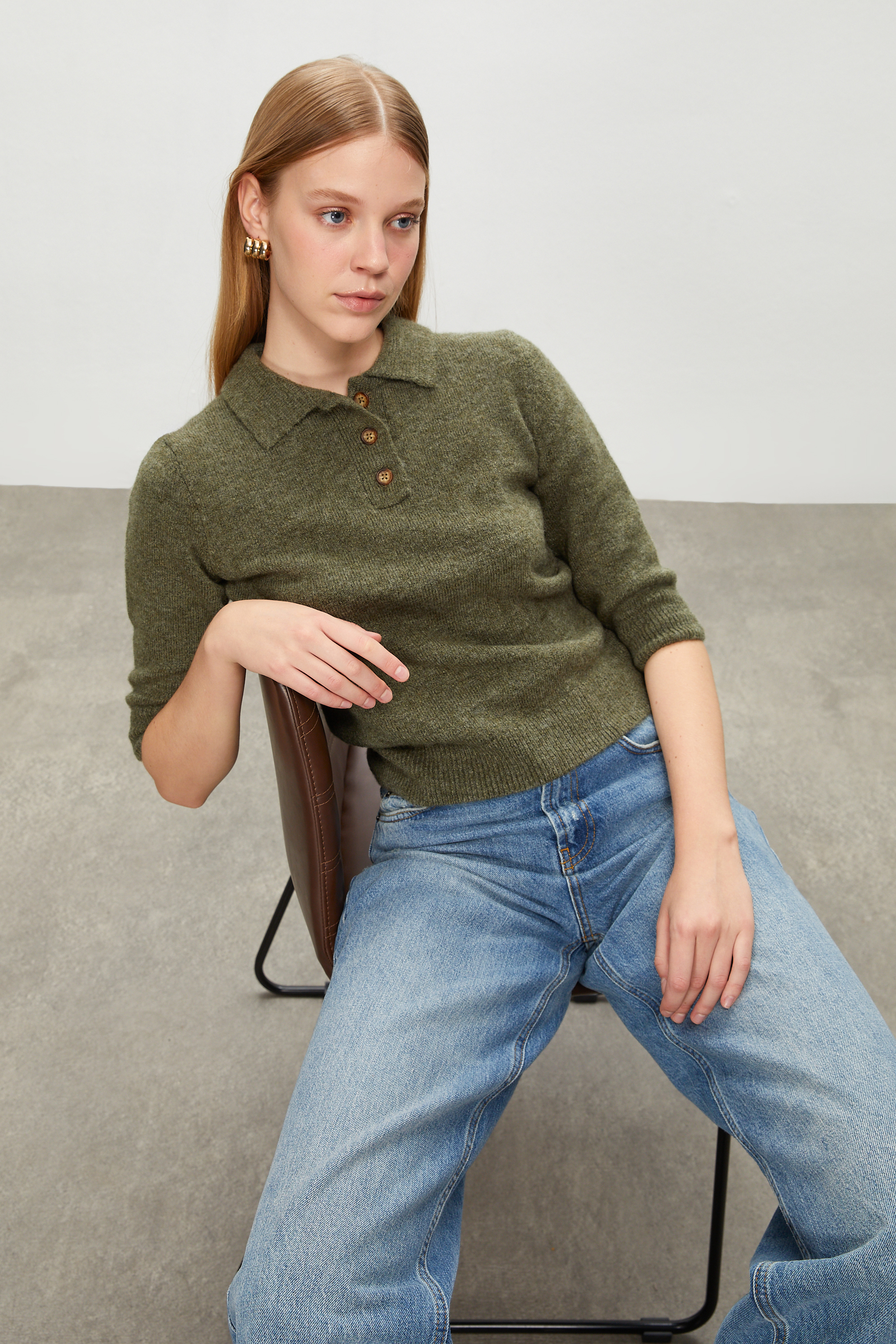 POLO YAKA TRİKO KAZAK