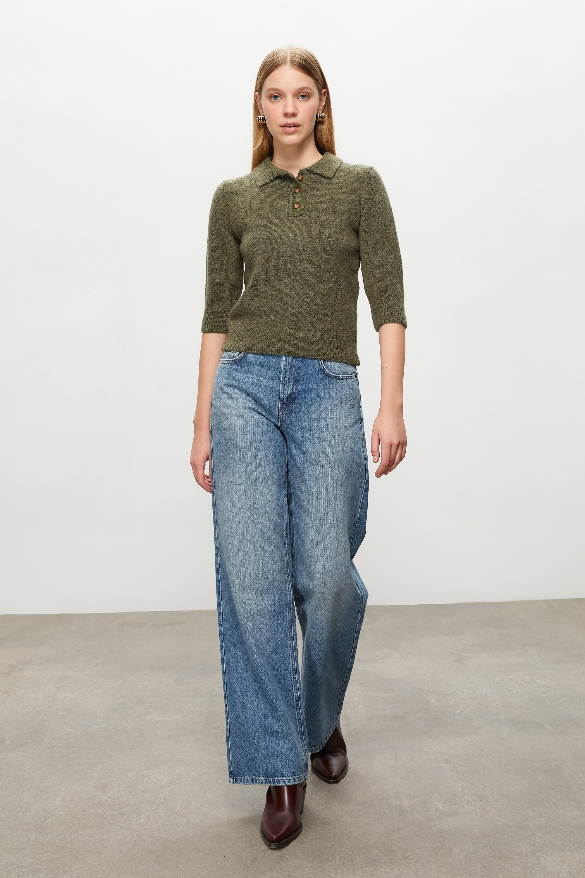 POLO YAKA TRİKO KAZAK