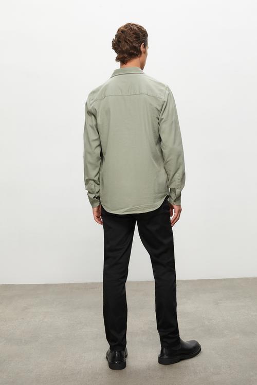  RAHAT KESİM PAMUKLU GÖMLEK