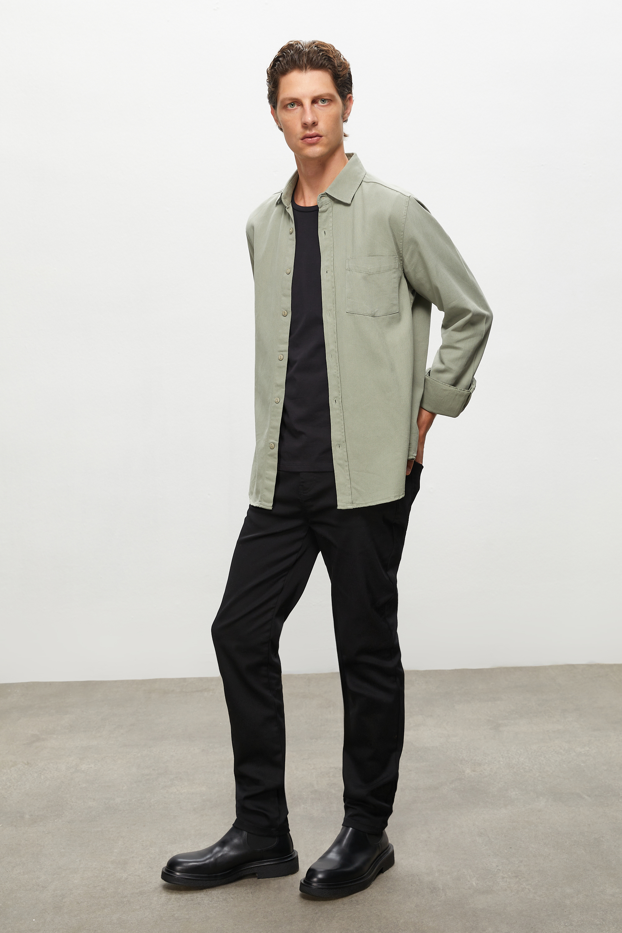 RAHAT KESİM PAMUKLU GÖMLEK