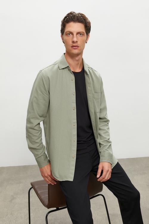  RAHAT KESİM PAMUKLU GÖMLEK