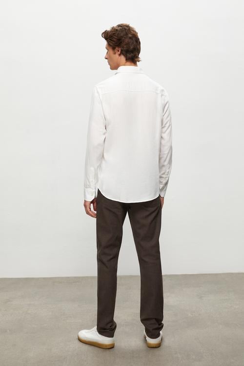  MODAL LİYOSEL KARIŞIMLI REGULAR FIT GÖMLEK