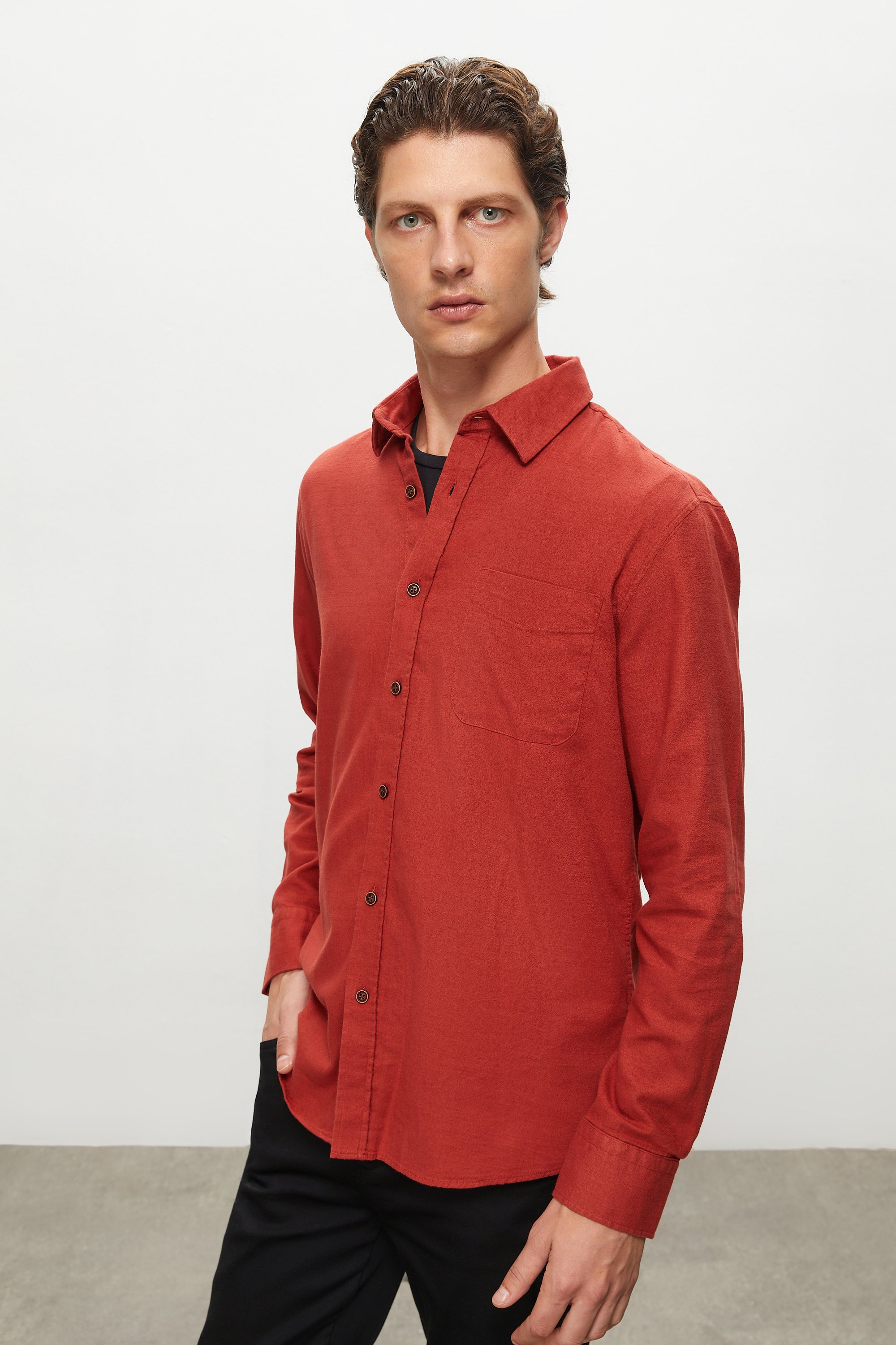 PAMUKLU REGULAR FIT GÖMLEK