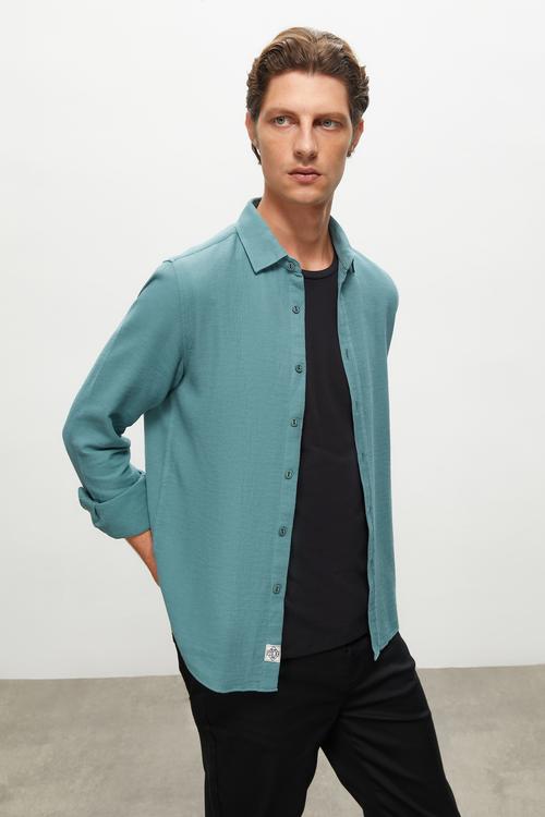  ARMÜRLÜ REGULAR FIT GÖMLEK