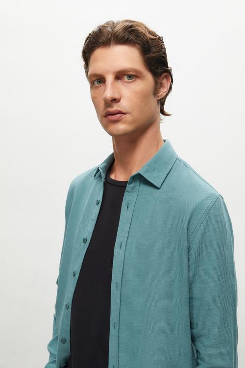  ARMÜRLÜ REGULAR FIT GÖMLEK