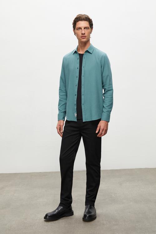  ARMÜRLÜ REGULAR FIT GÖMLEK