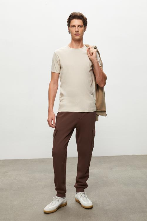  BİSİKLET YAKA KISA KOLLU T-SHIRT