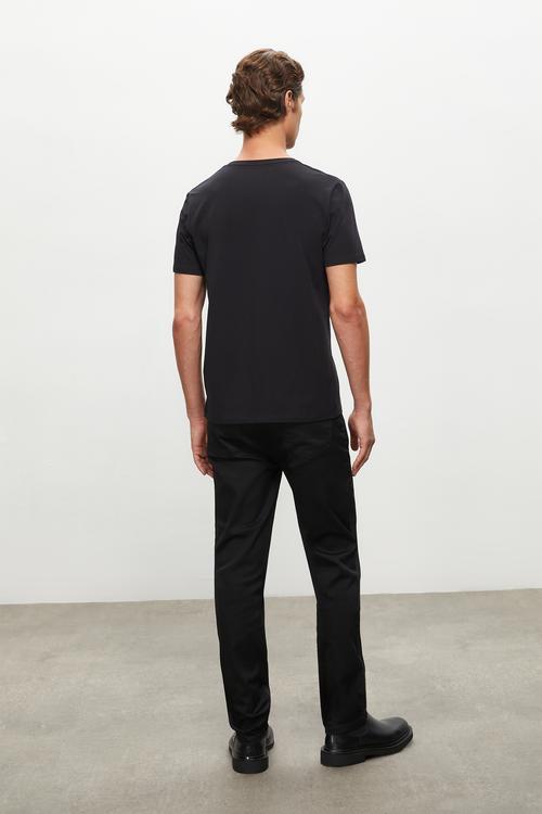  BİSİKLET YAKA KISA KOLLU T-SHIRT