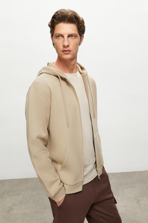  FERMUARLI KAPÜŞONLU SWEATSHIRT