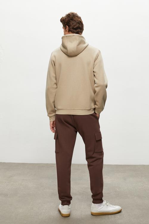  FERMUARLI KAPÜŞONLU SWEATSHIRT