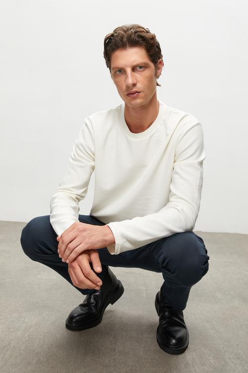  BİSİKLET YAKA SWEATSHIRT