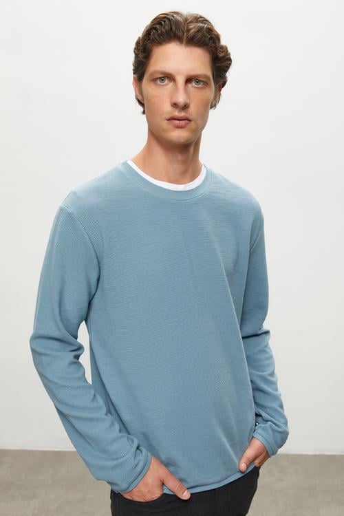  BİSİKLET YAKA SWEATSHIRT