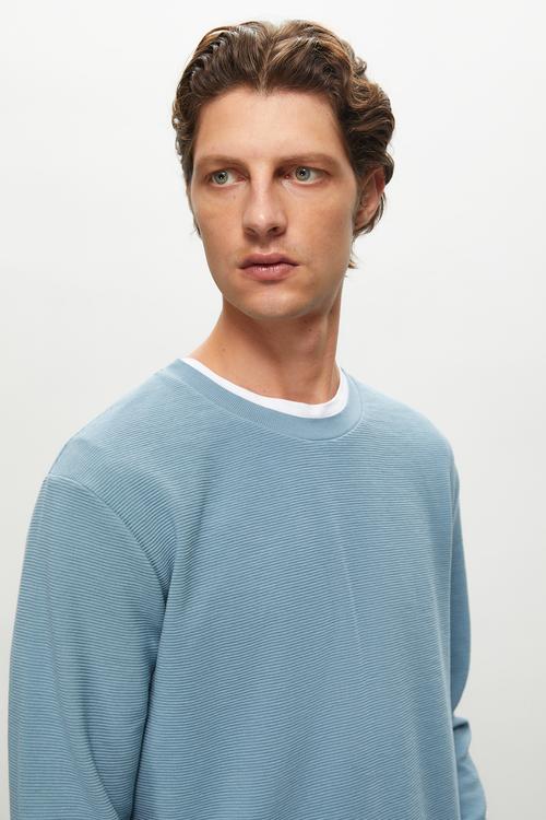  BİSİKLET YAKA SWEATSHIRT