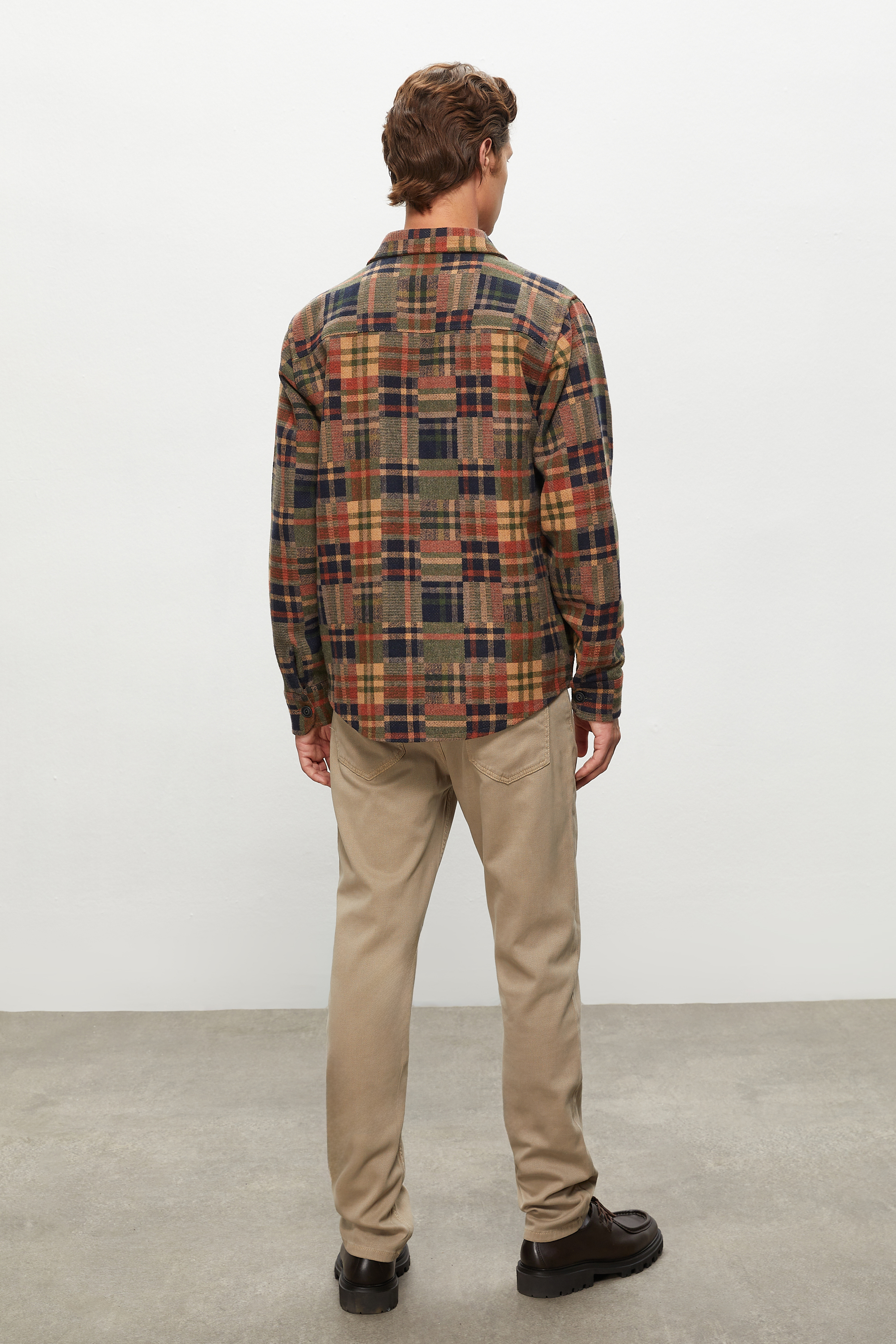 YÜN KARIŞIMLI EKOSELİ CEKET