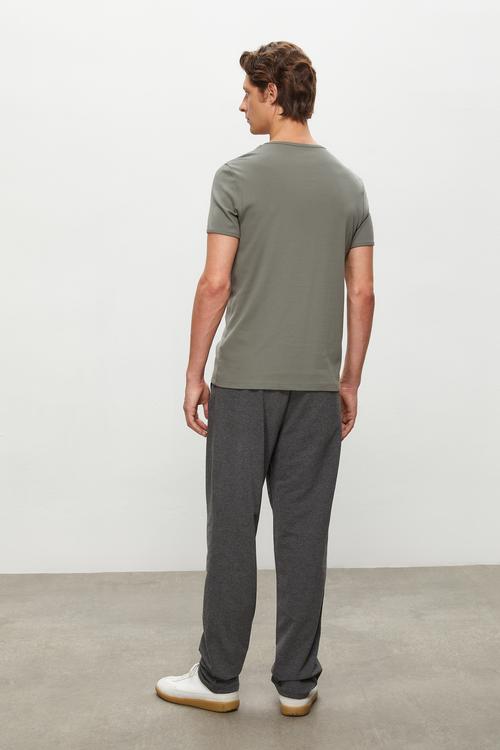  BİSİKLET YAKA KISA KOLLU T-SHIRT