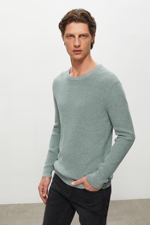  BİSİKLET YAKA TRİKO KAZAK