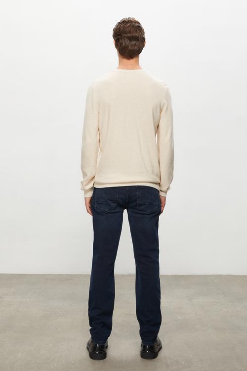  BİSİKLET YAKA TRİKO KAZAK