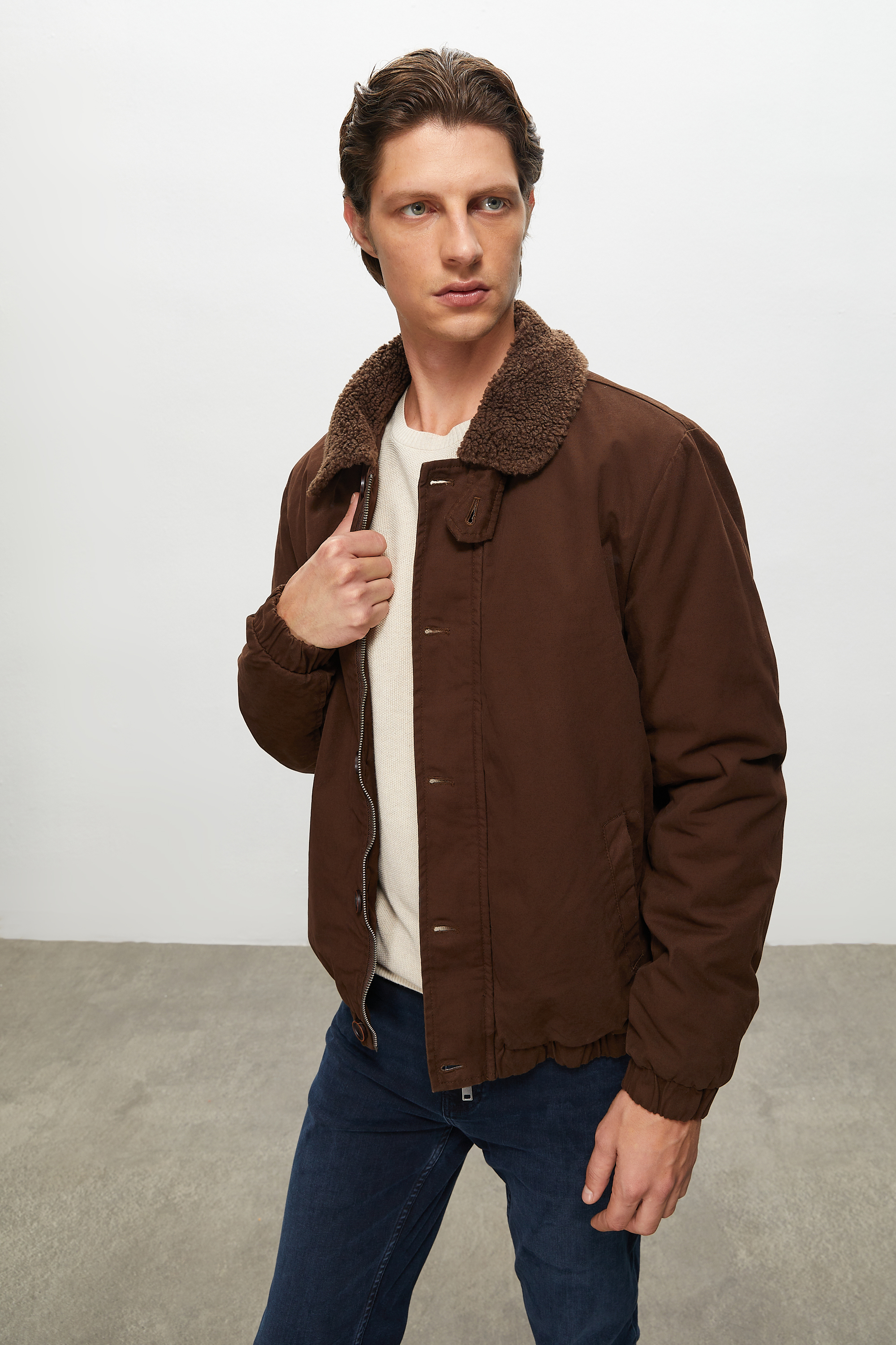 POLAR YAKA DETAYLI MONT CEKET