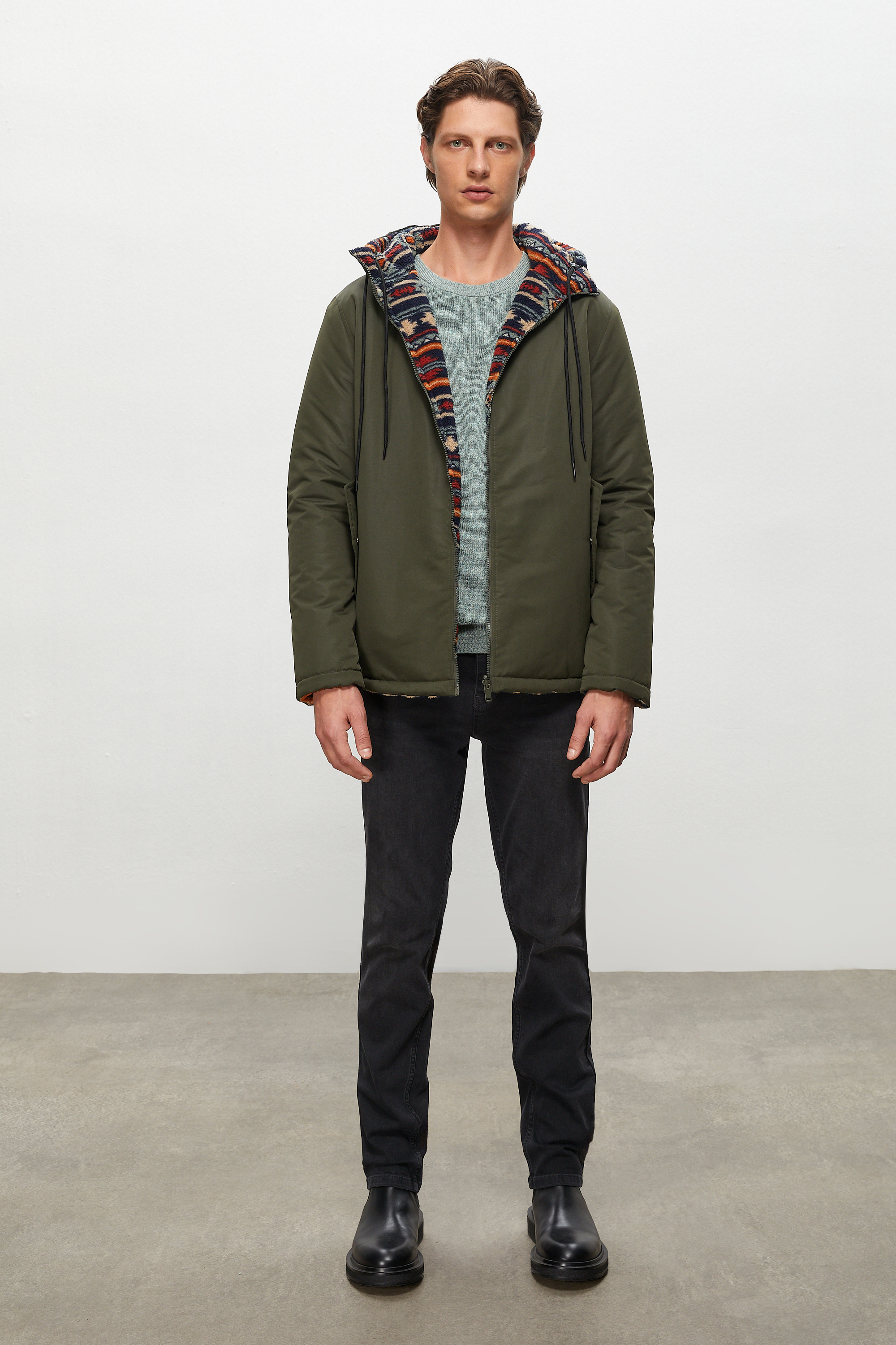 ÇİFT TARAFLI PARKA