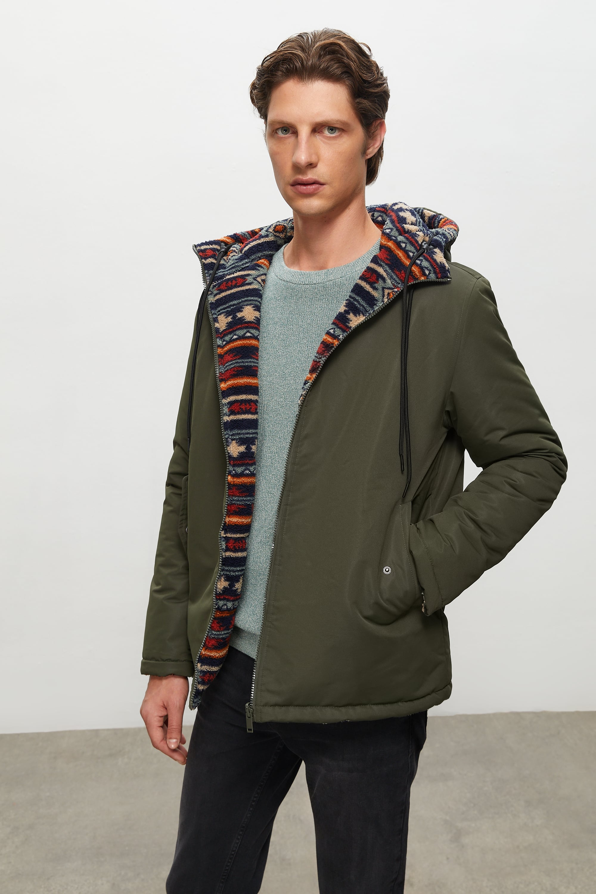 ÇİFT TARAFLI PARKA