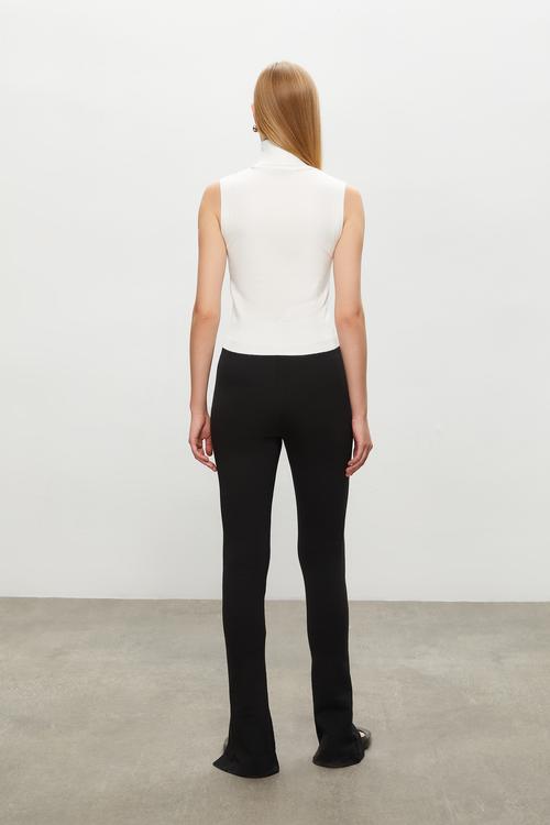  BALIKÇI YAKA KOLSUZ TRİKO