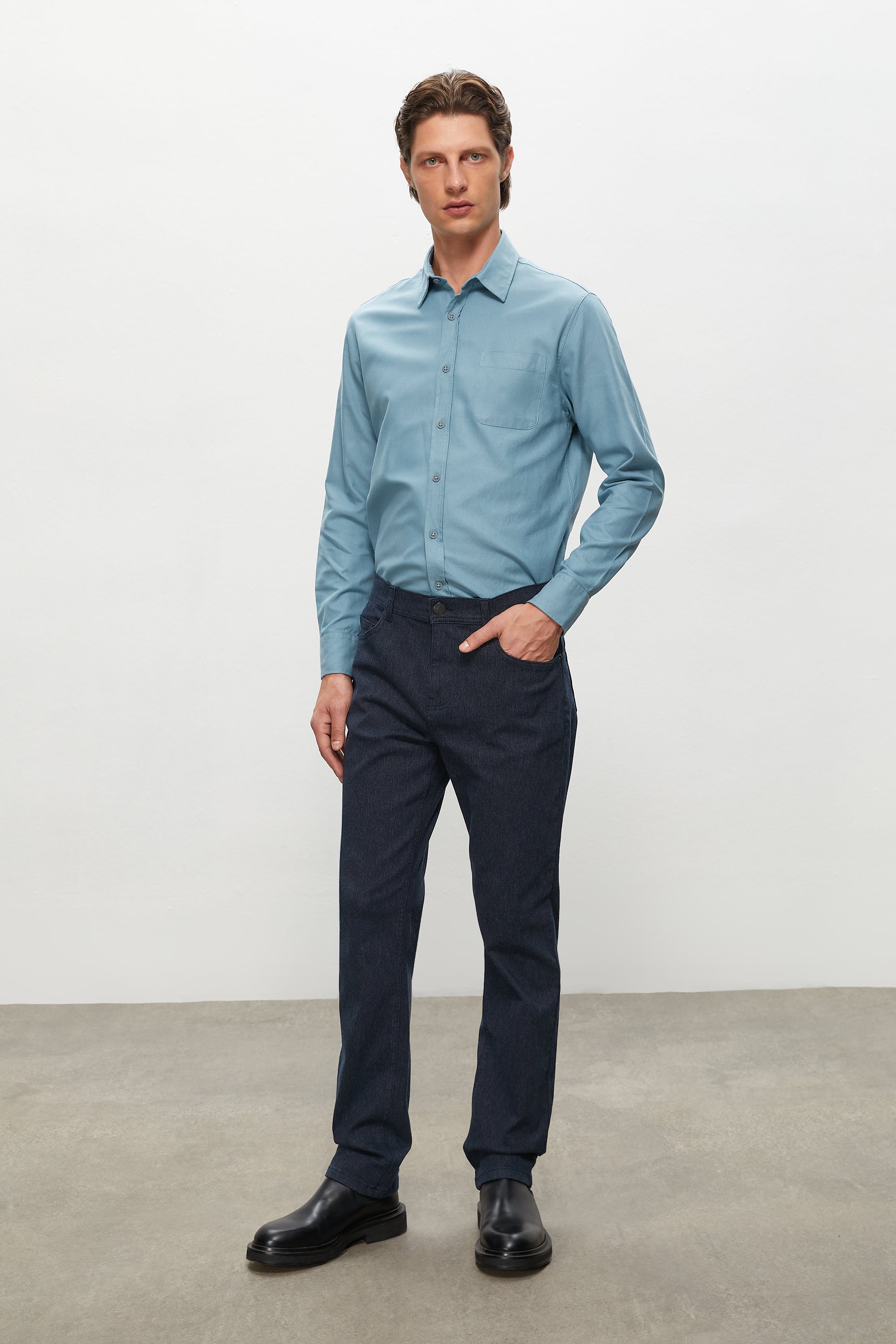 SLIM STRAIGHT JEAN PANTOLON