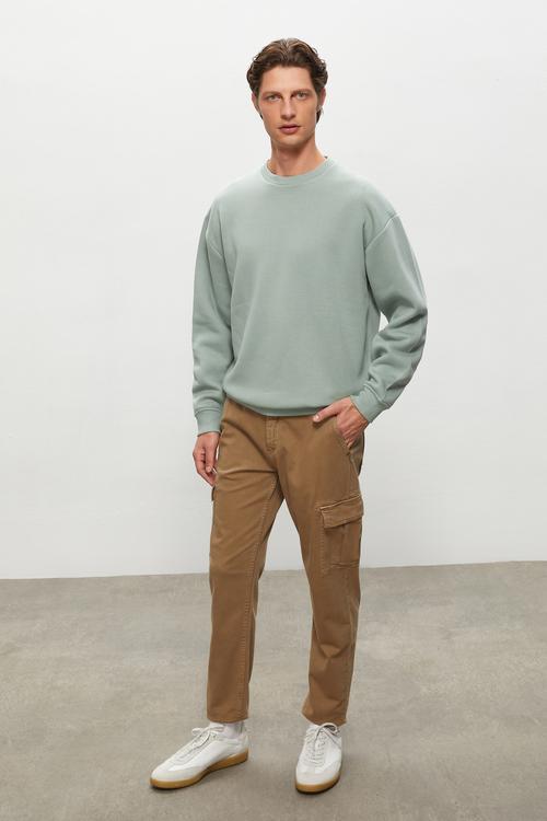  BİSİKLET YAKA SWEATSHIRT