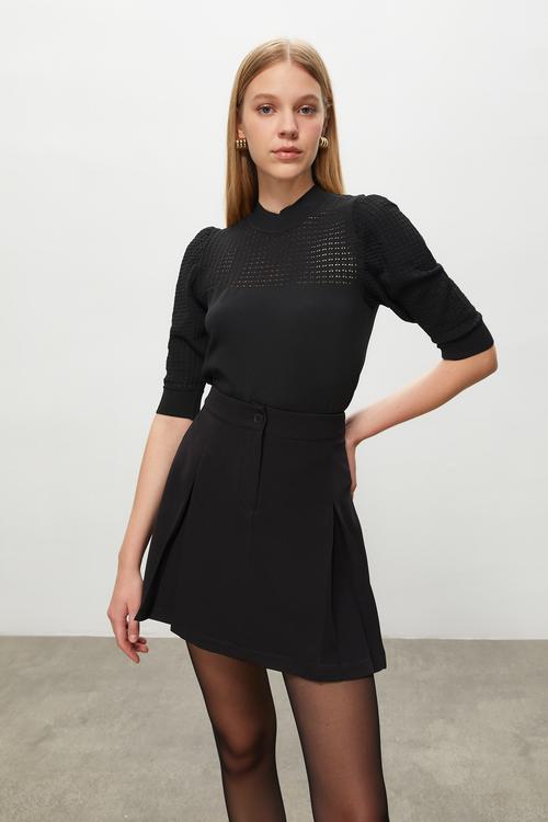  PİLELİ MİNİ ETEK