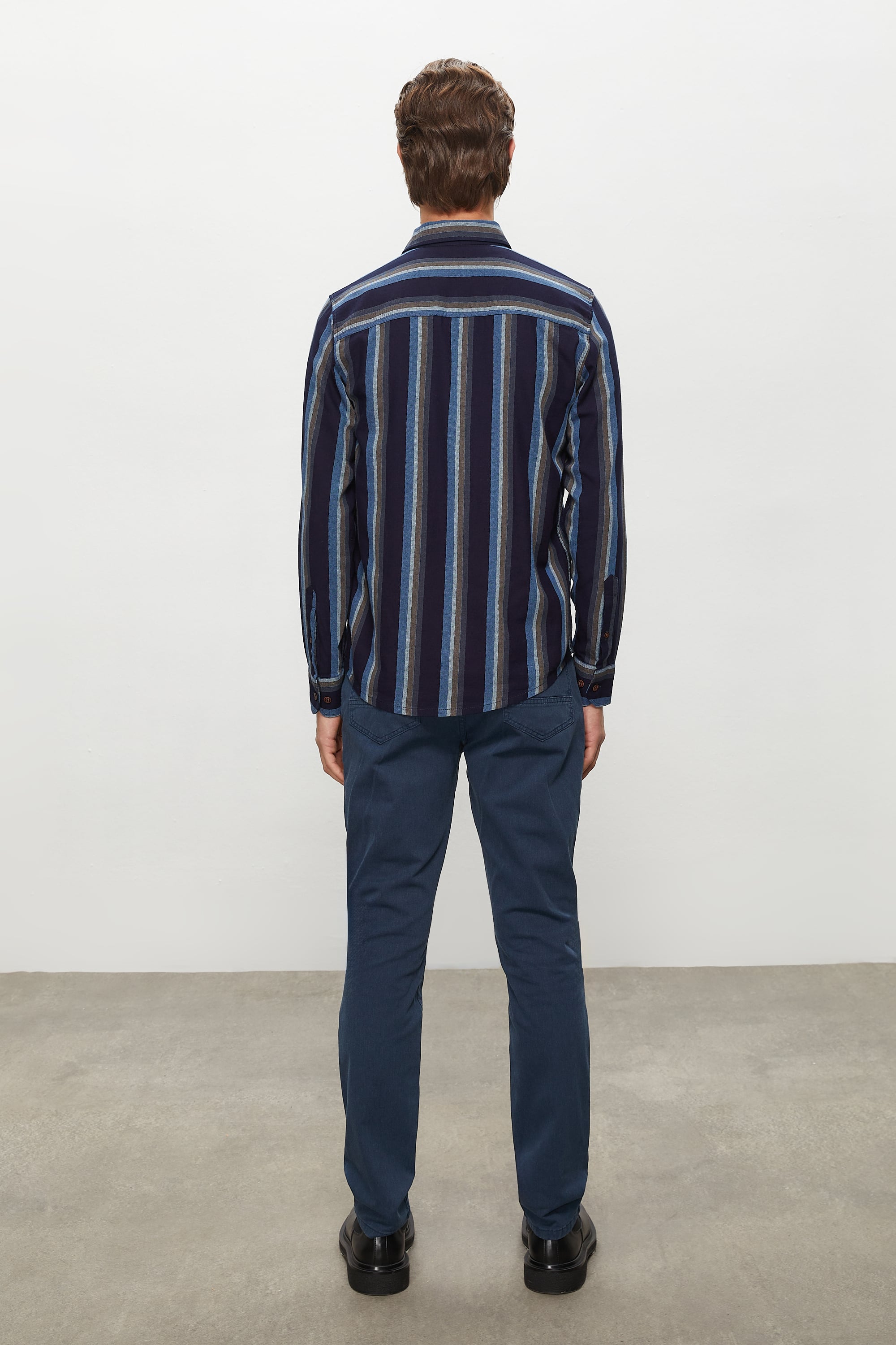 ÇİZGİLİ REGULAR FIT GÖMLEK