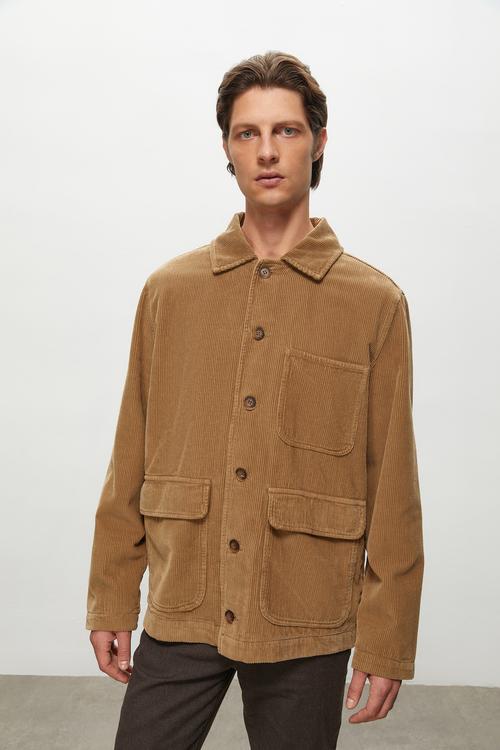  KADİFE DOKULU CASUAL CEKET