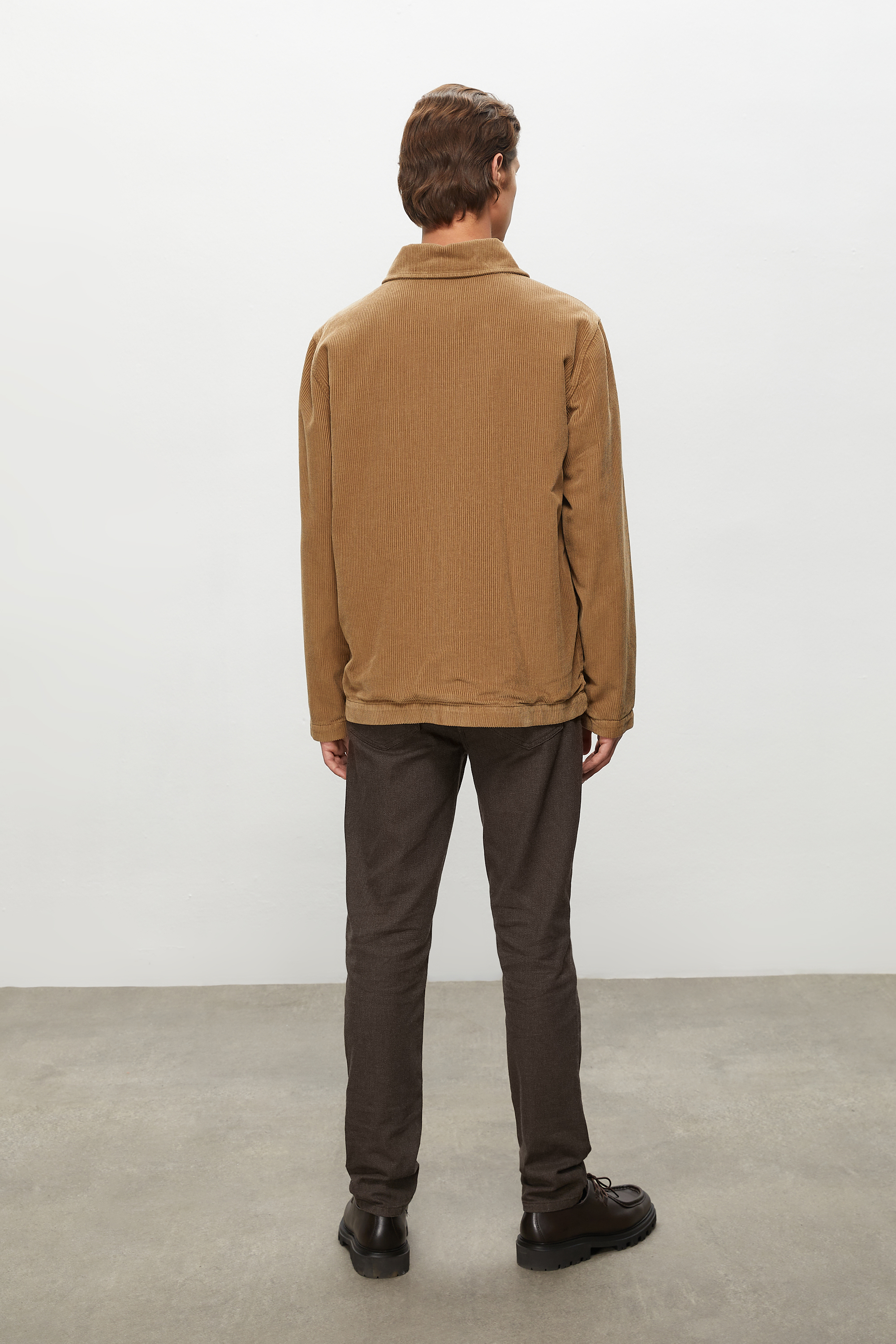 KADİFE DOKULU CASUAL CEKET