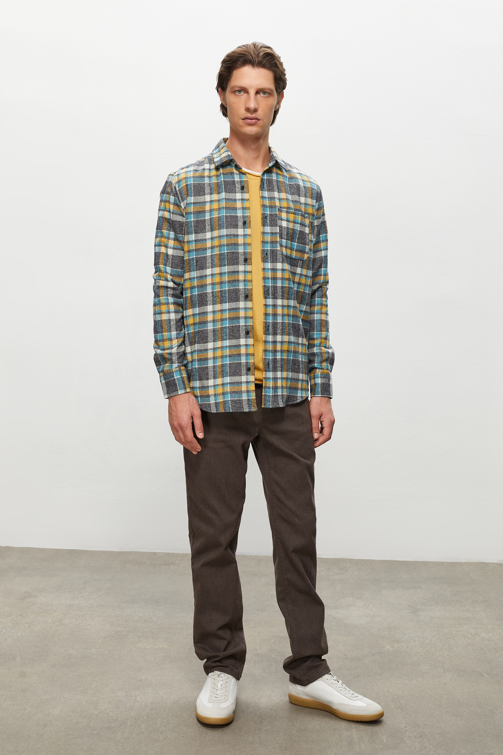 EKOSELİ REGULAR FIT GÖMLEK