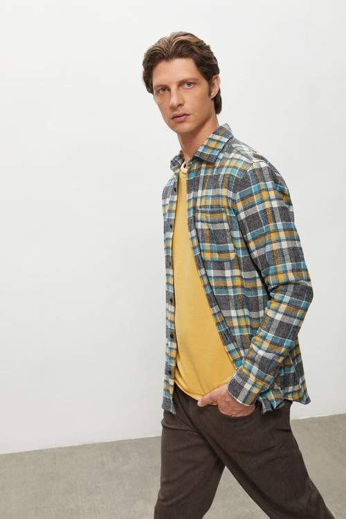  EKOSELİ REGULAR FIT GÖMLEK