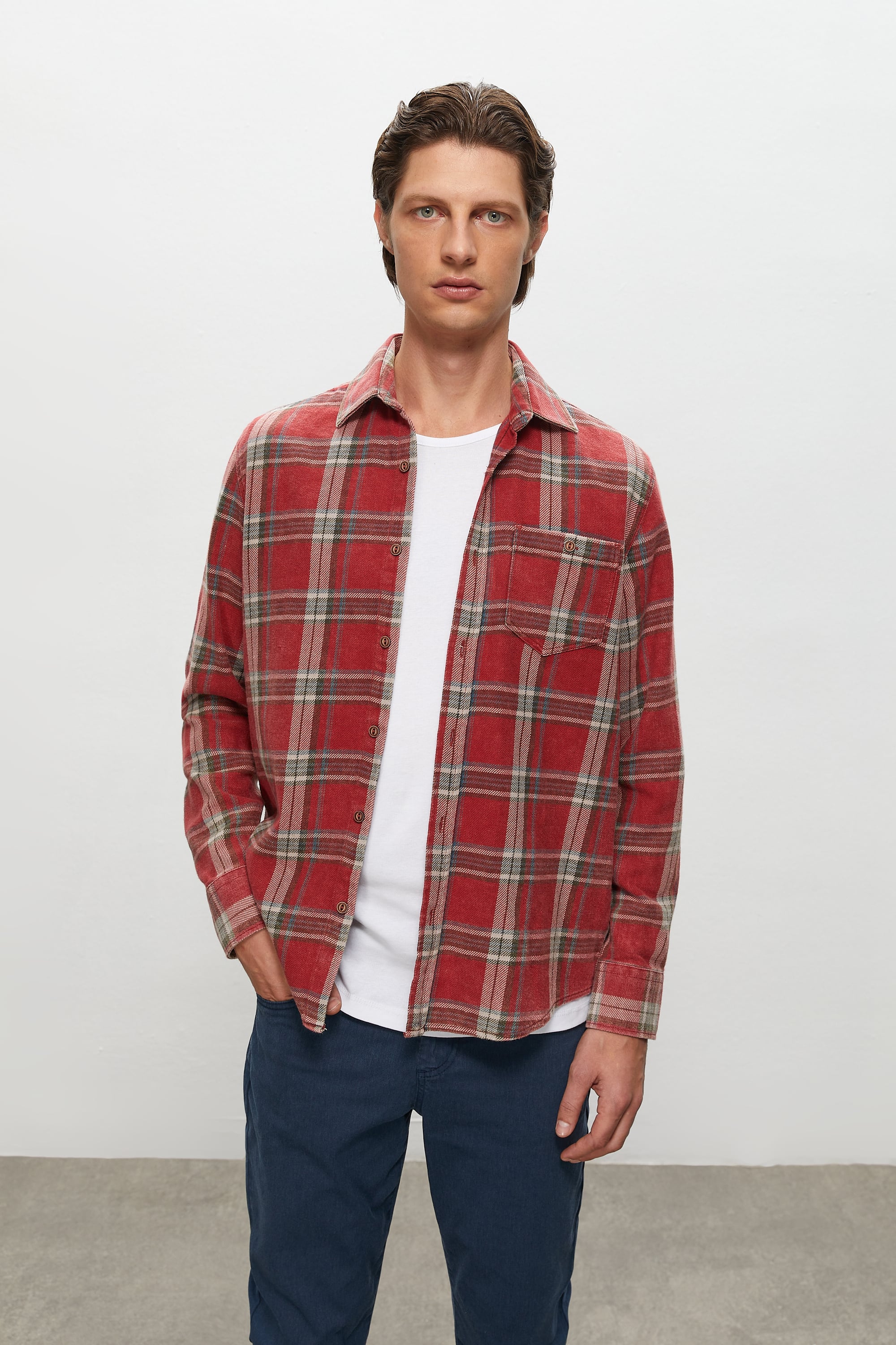 EKOSELİ REGULAR FIT GÖMLEK