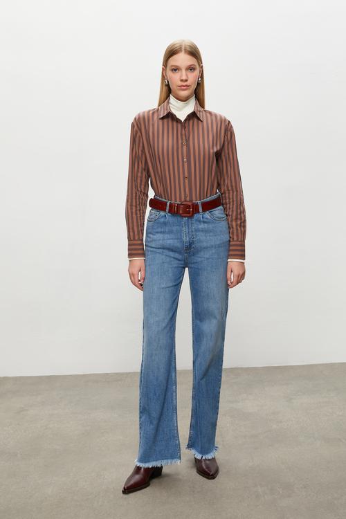  ÇİZGİLİ REGULAR FIT GÖMLEK