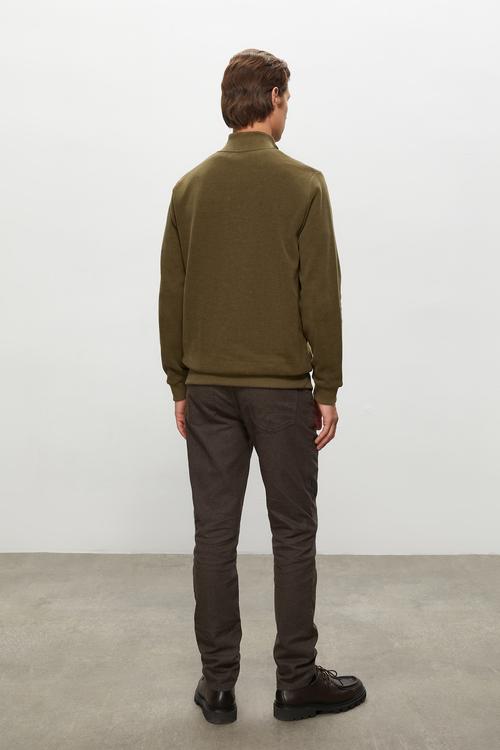  DİK YAKA SWEATSHIRT